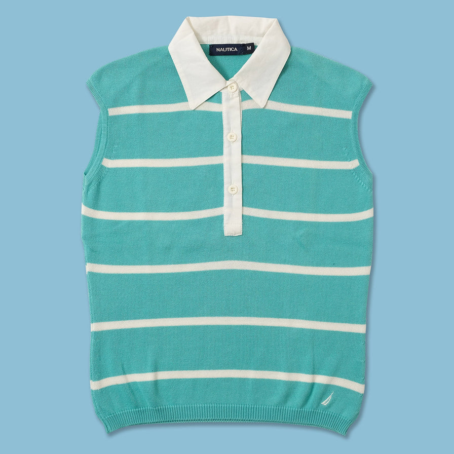 Women's Nautica Knit Sweater Vest Small 