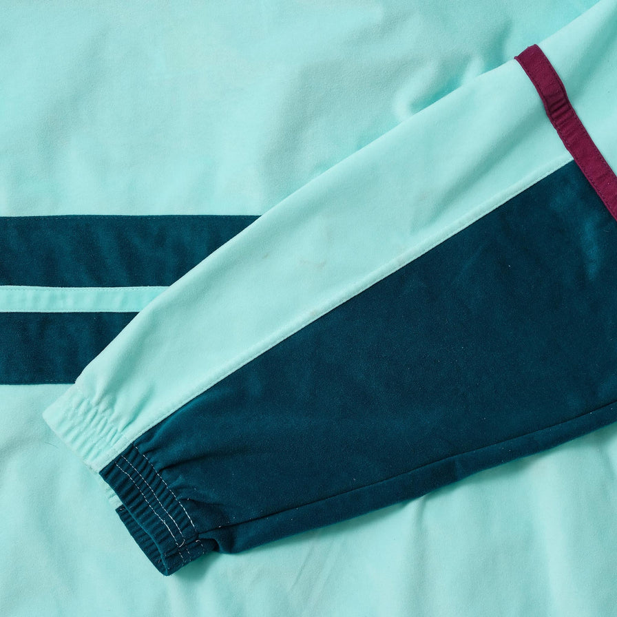 Vintage Diadora Velour Track Jacket Medium 