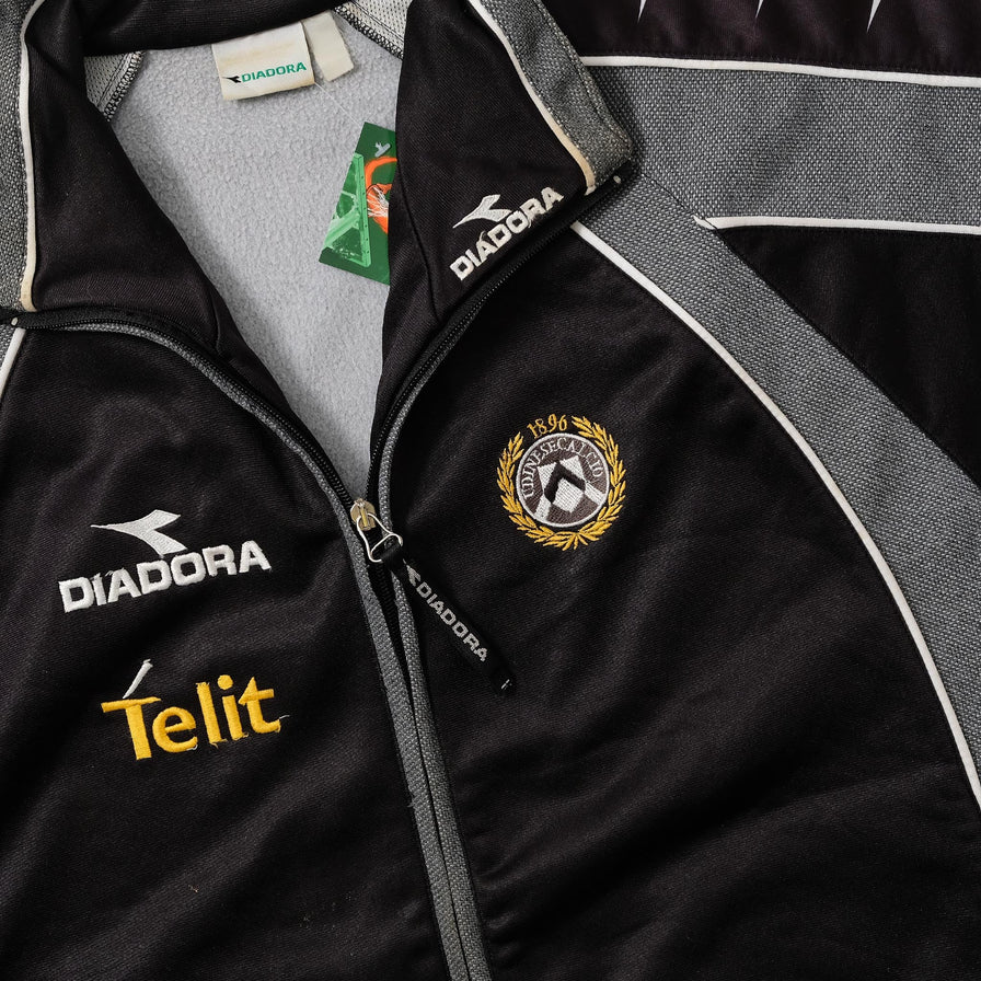 Vintage Diadora Udinese Calcio Track Jacket XLarge 