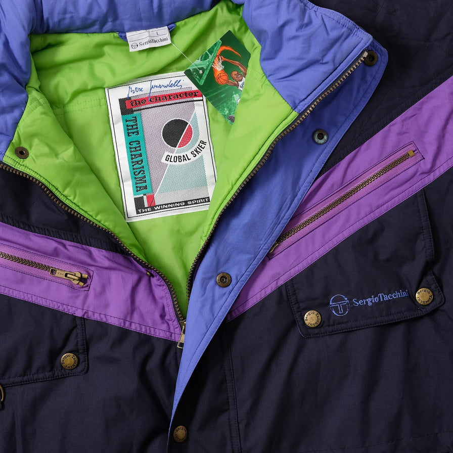 Vintage Sergio Tacchini Ski Jacket Large 