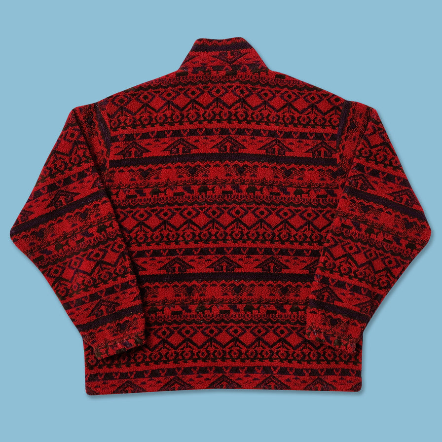 Vintage Deep Pile Fleece Jacket XLarge 