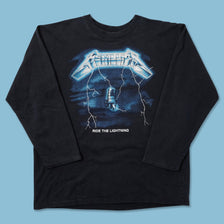 Vintage Metallica Ride The Lightning Sweater Large 