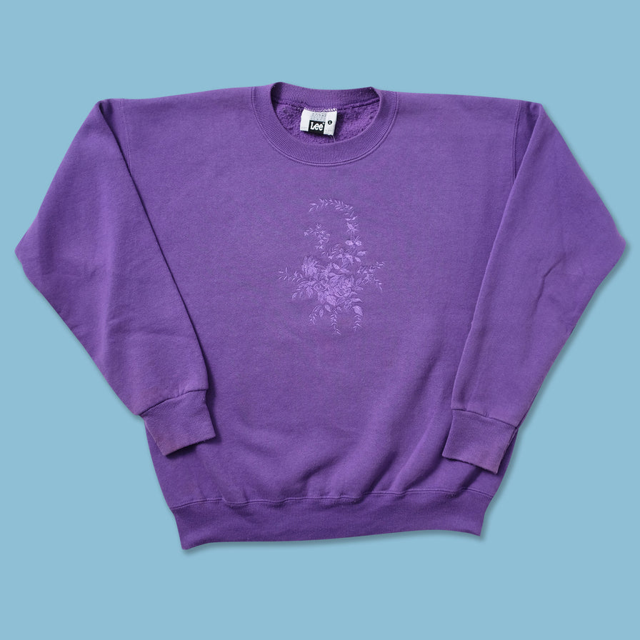 Vintage Flower Sweater Small 