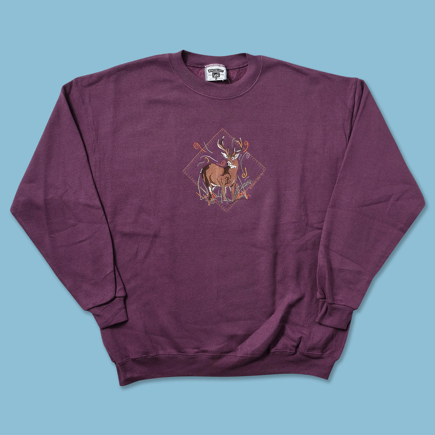 Vintage Deer Sweater XLarge 