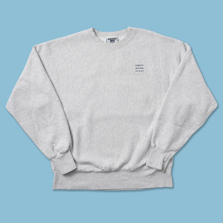 Vintage Fidelity Advisor Funds Sweater Large 