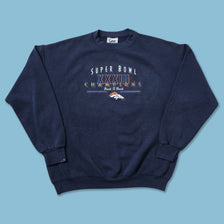 1999 Denver Broncos Super Bowl Sweater XLarge 
