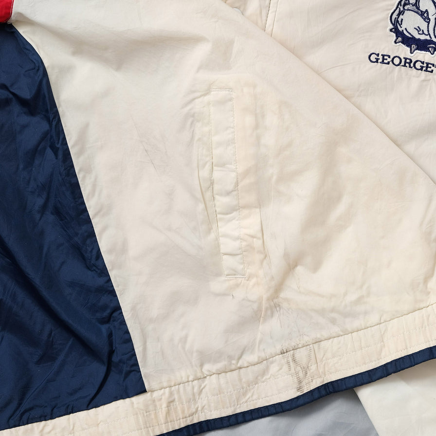 Vintage Starter Georgetown Hoyas Light Jacket Large 