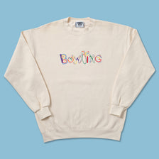 Vintage Bowling Sweater Large 