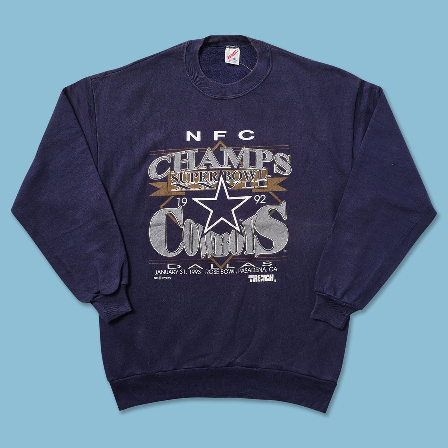 1993 Dallas Cowboys Super Bowl Sweater Large 