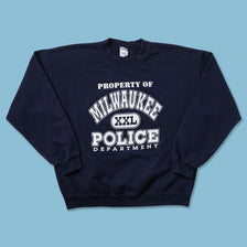 Milwaukee Police Dept. Sweater Medium 