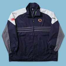 Vintage Reebok Chicago Bears Track Jacket XXL 