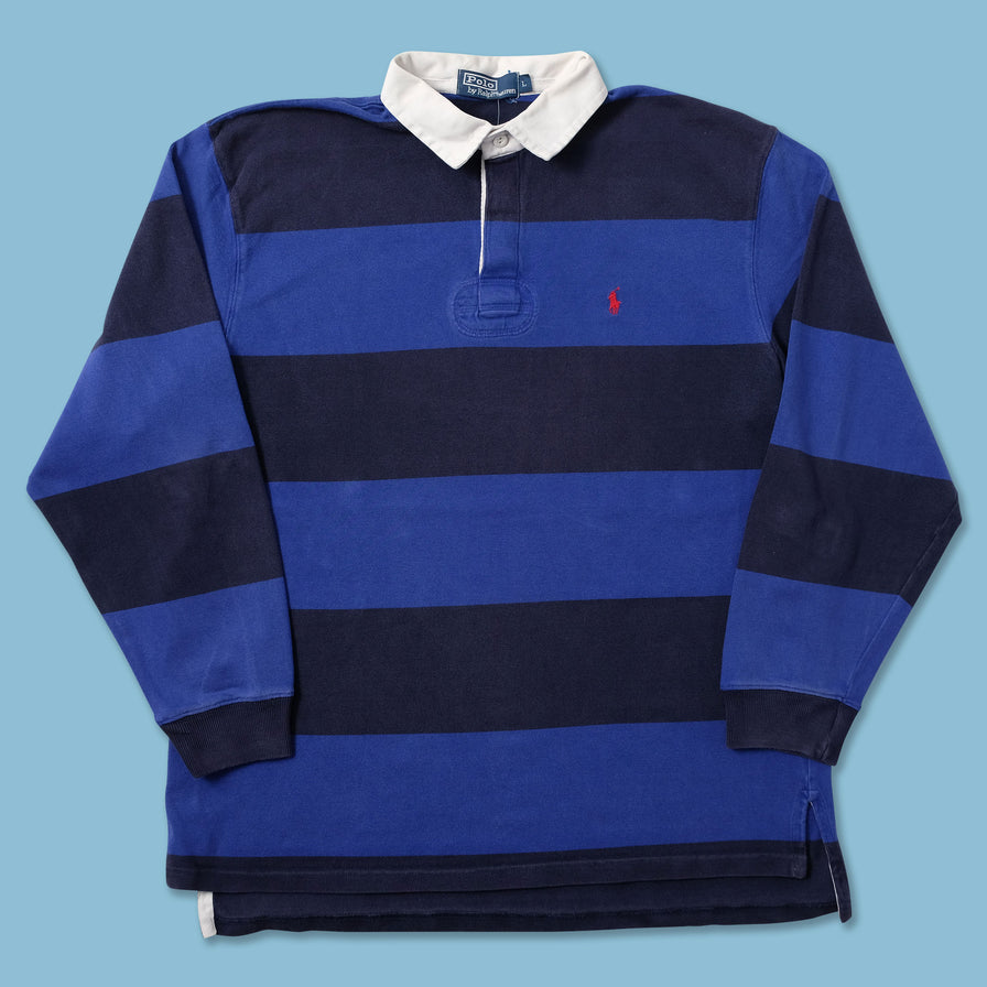 Vintage Polo Ralph Lauren Rugby Sweater Medium - Double Double Vintage