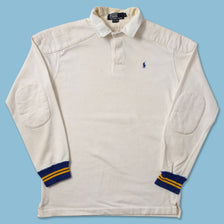 Vintage Polo Ralph Lauren Rugby Sweater Medium - Double Double Vintage