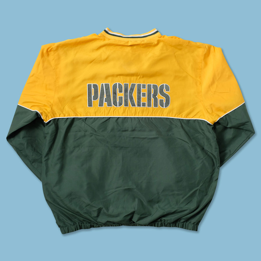 Greenbay Packers Windbreaker Large - Double Double Vintage