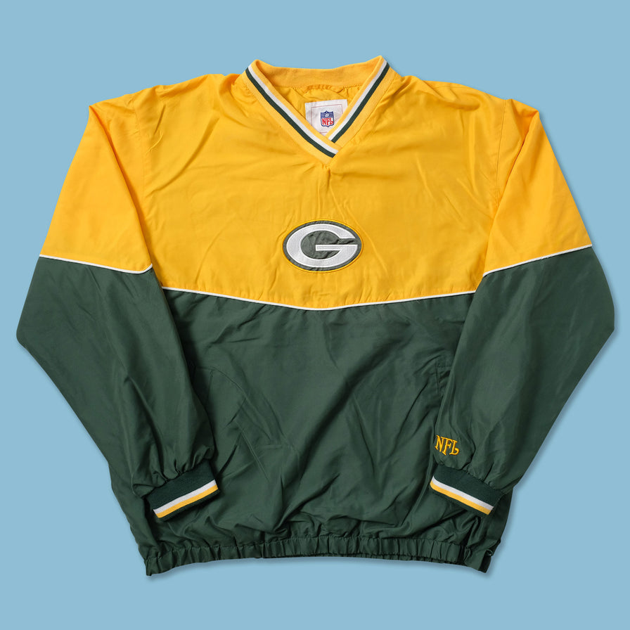 Greenbay Packers Windbreaker Large - Double Double Vintage