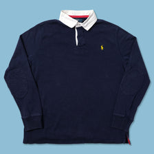 Vintage Polo Ralph Lauren Rugby Sweater Large - Double Double Vintage