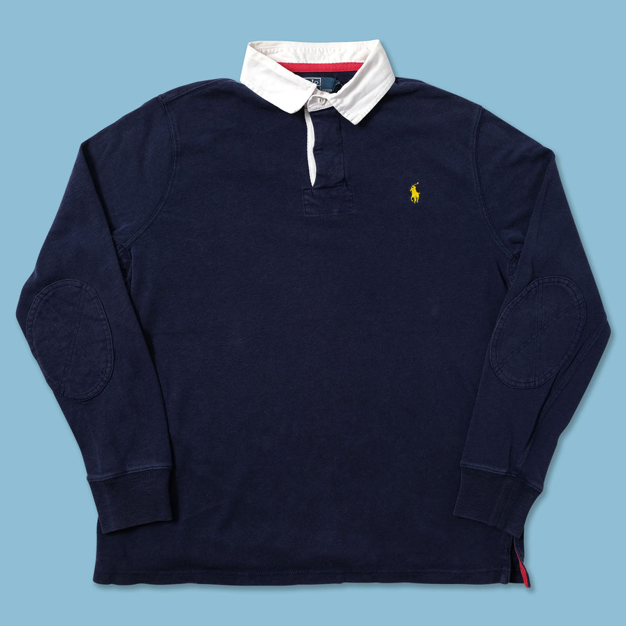 Vintage Polo Ralph Lauren Rugby Sweater Large - Double Double Vintage