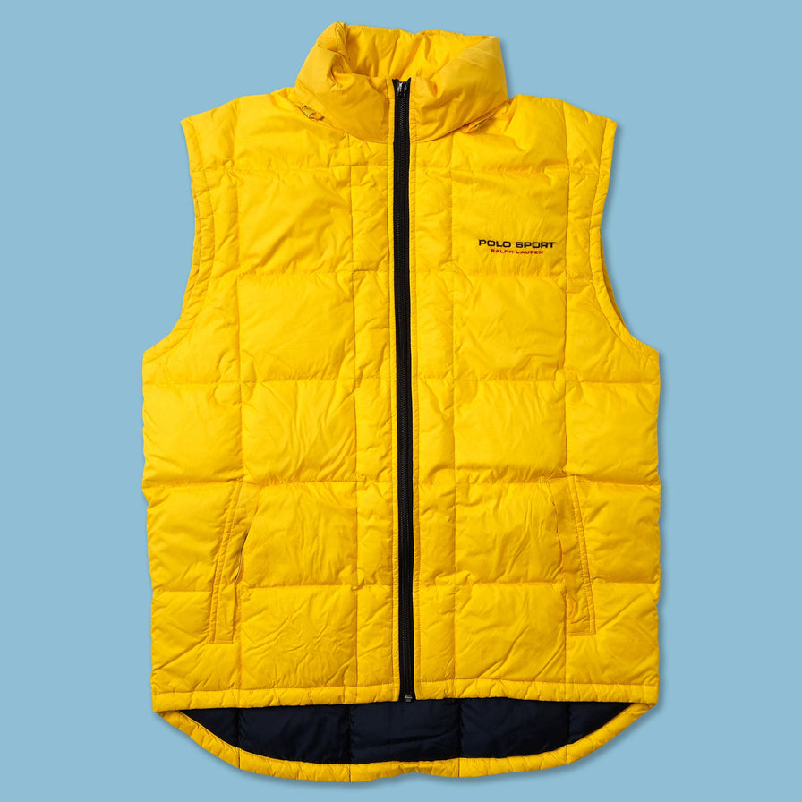 Vintage Polo Sport Puffer Vest Small - Double Double Vintage
