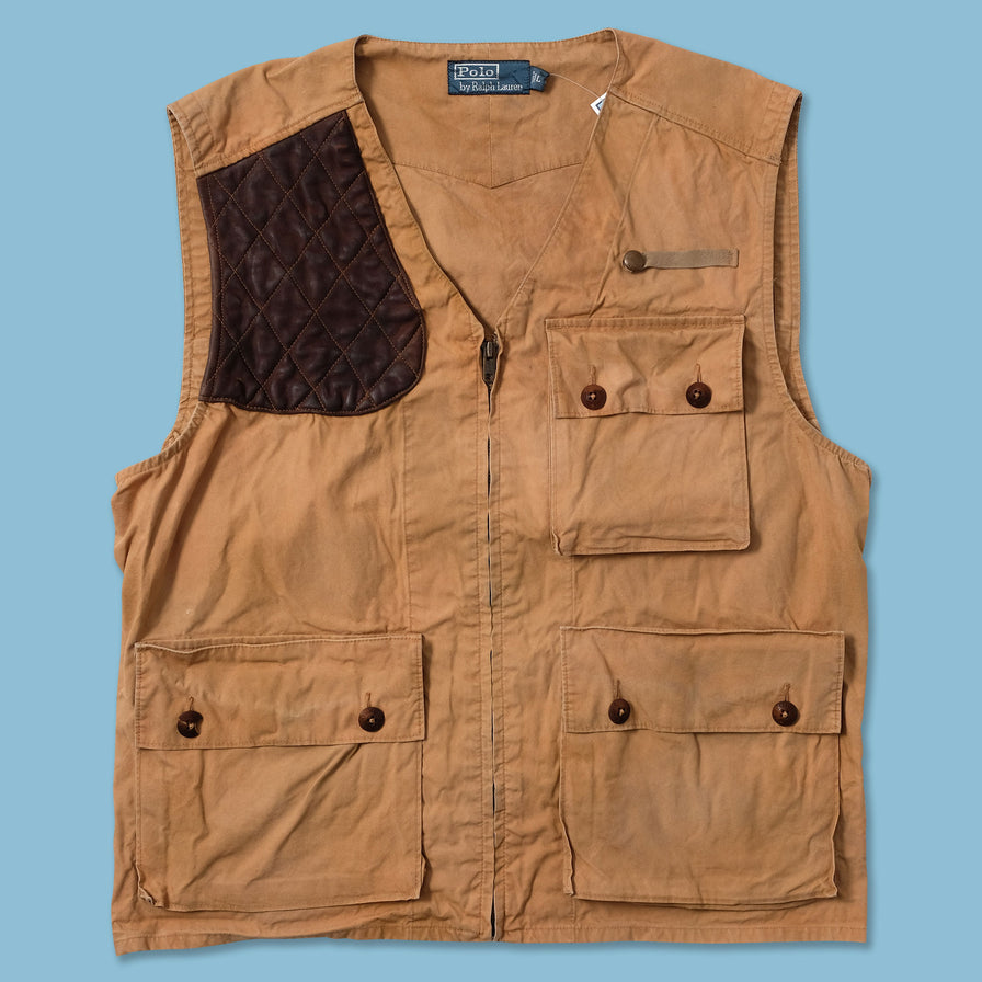 Vintage Polo Ralph Lauren Vest Large - Double Double Vintage