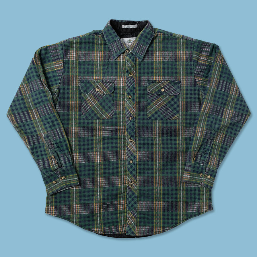 Vintage Padded Flannell Jacket XLarge - Double Double Vintage