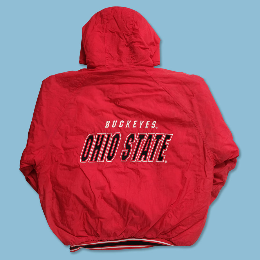 Vintage Ohio State Buckeyes Padded Jacket XLarge - Double Double Vintage