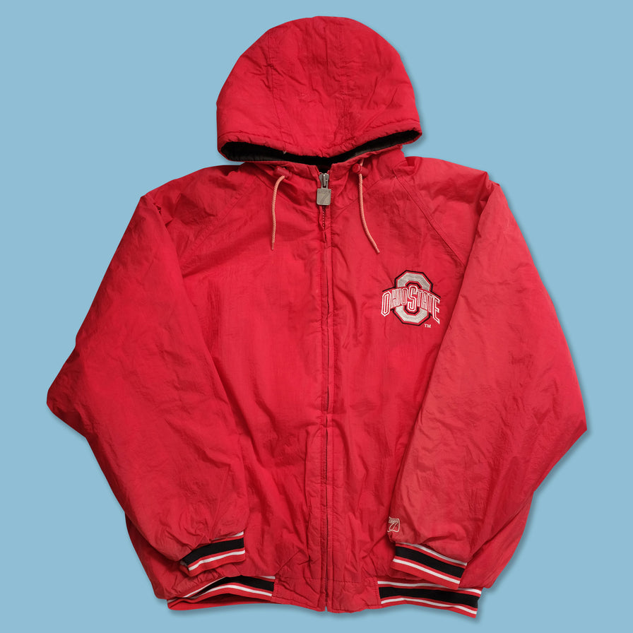 Vintage Ohio State Buckeyes Padded Jacket XLarge - Double Double Vintage