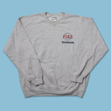 Vintage Firefighter Sweater Large