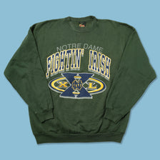 Vintage Notre Dame Sweater XLarge