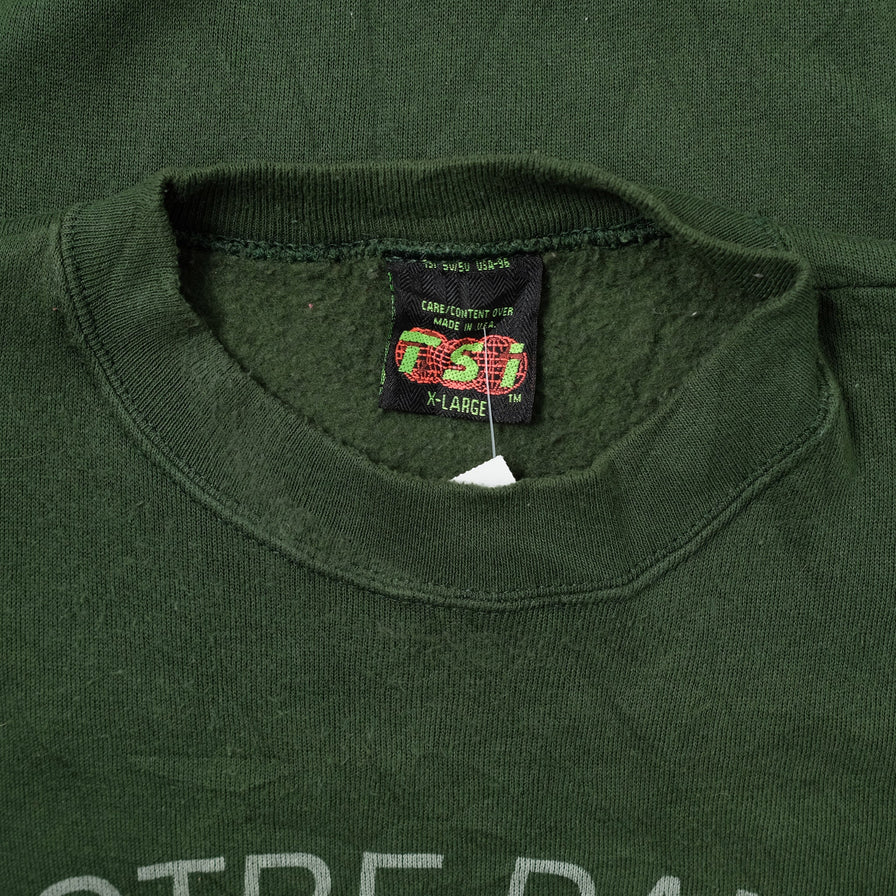 Vintage Notre Dame Sweater XLarge