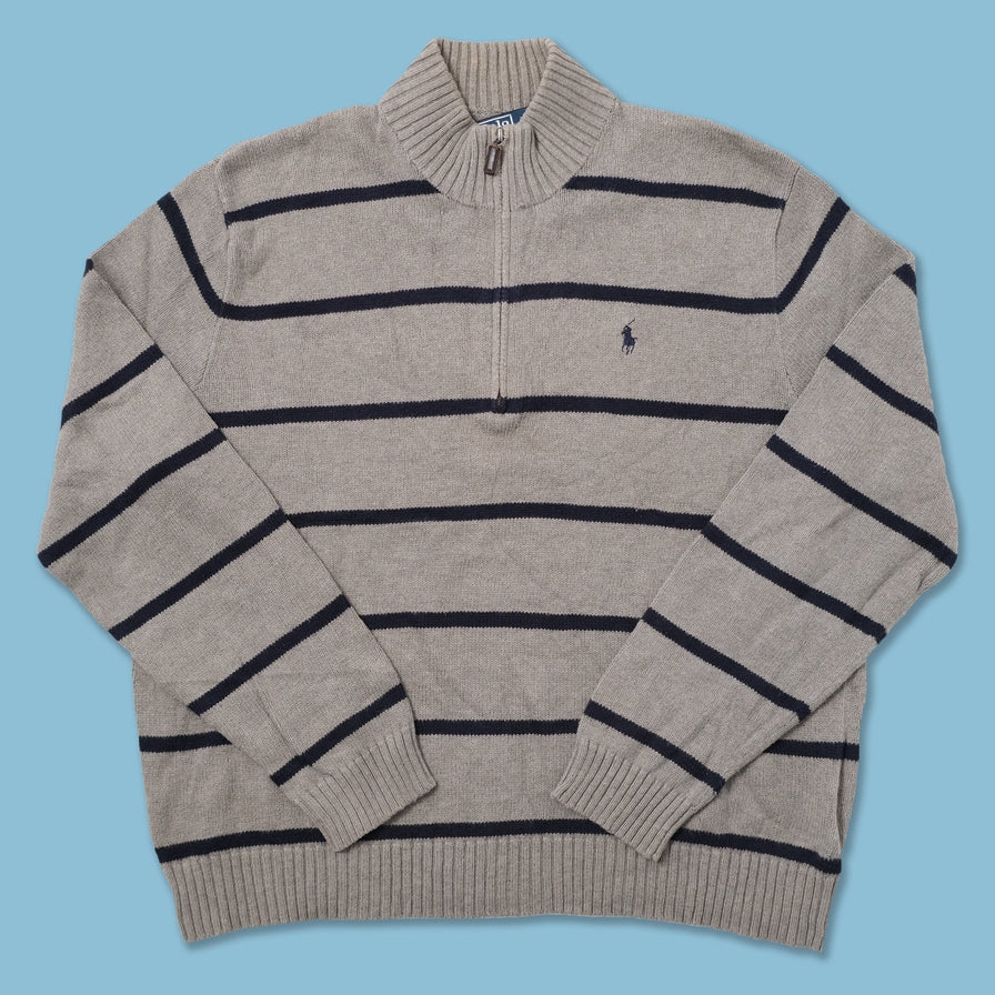 Vintage Polo Ralph Lauren Q-Zip Sweater XLarge