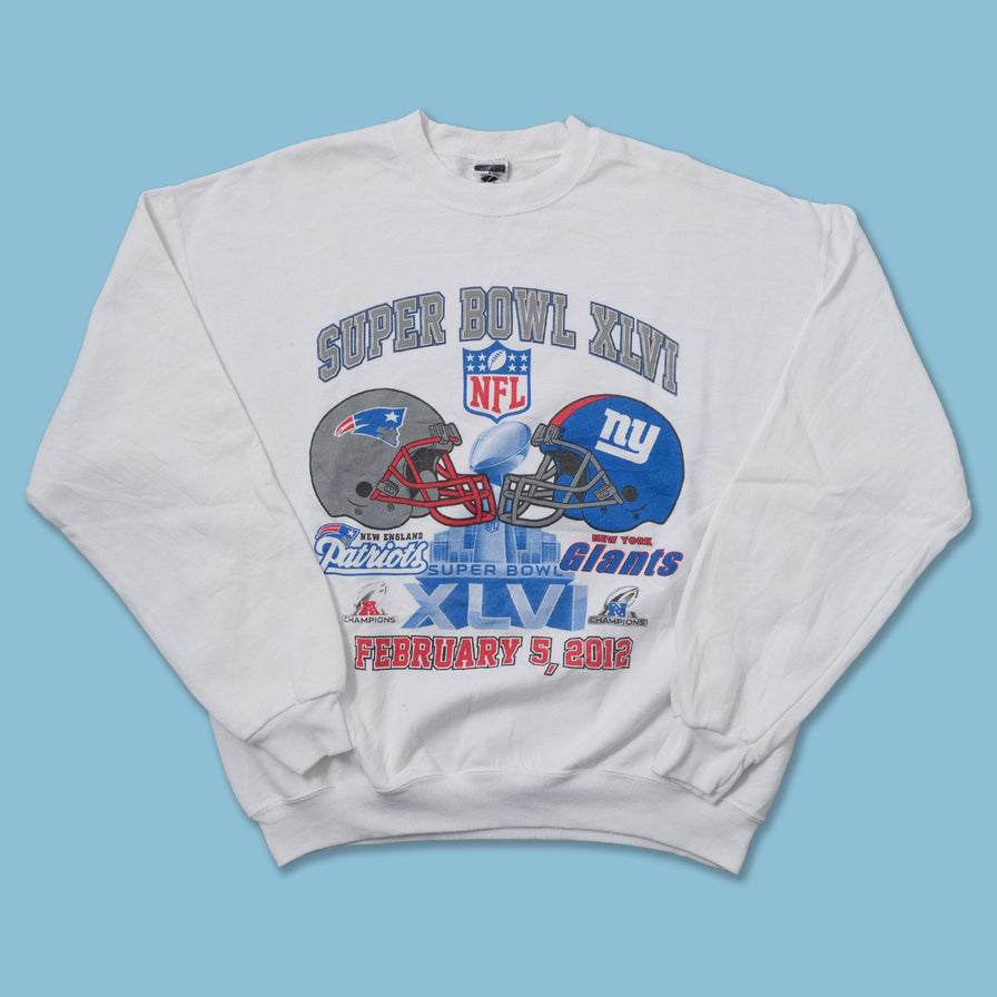 Super Bowl 2012 Sweater Large