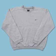 Vintage Nike V-Neck Mini Swoosh Sweater Large