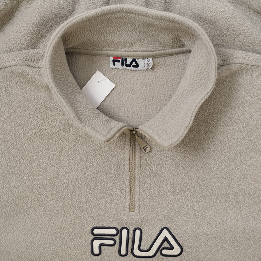 Vintage Fila Q-Zip Fleece XLarge