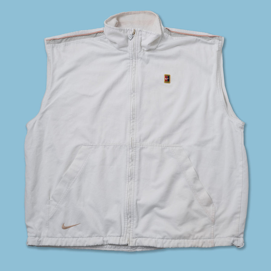 Vintage Nike Court Track Vest XLarge
