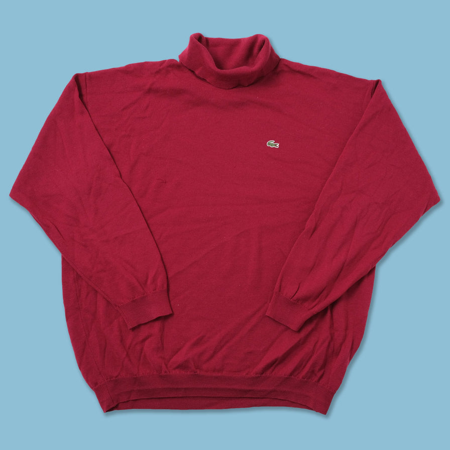 Vintage Lacoste Turtleneck Sweater XLarge
