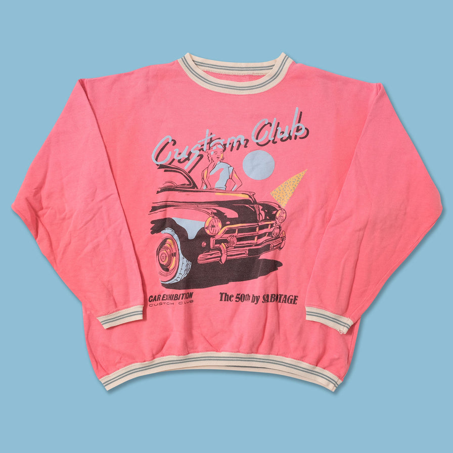 Vintage Custom Club Sweater Large 