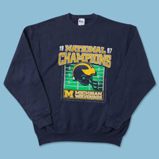 1997 Pro Player Michigan Wolverines Sweater XLarge 
