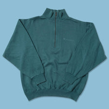 Vintage Champion Q-Zip Sweater Large 