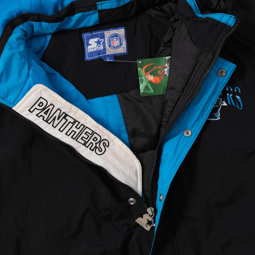 Vintage Starter Carolina Panthers Jacket Large 