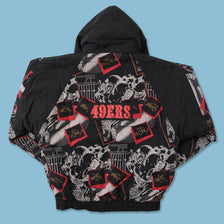 Vintage San Francisco 49ers Padded Jacket Medium 