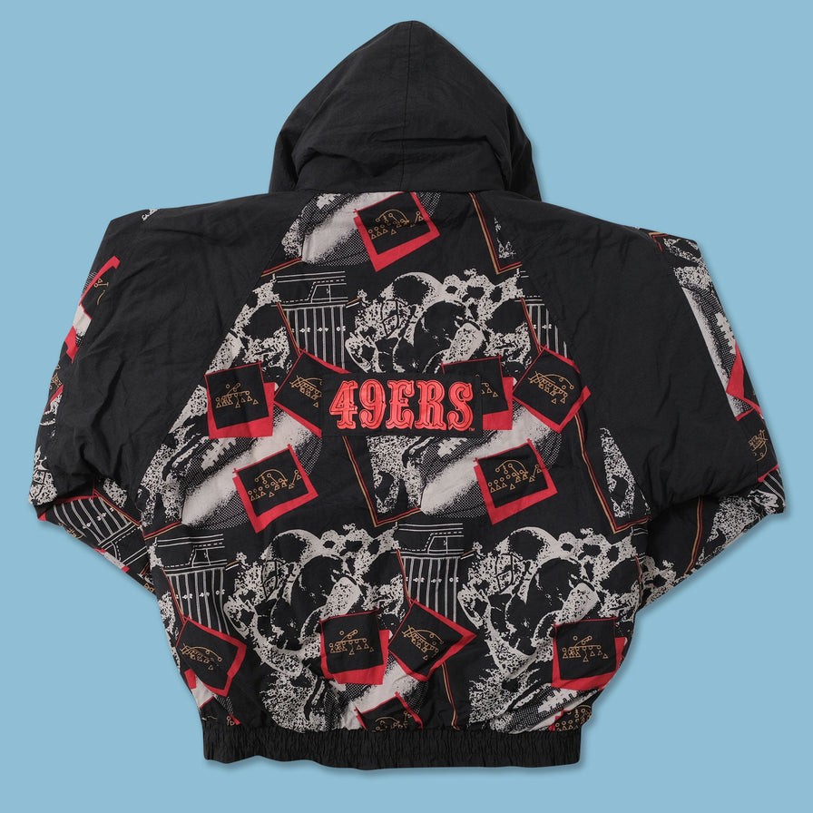 Vintage San Francisco 49ers Padded Jacket Medium 