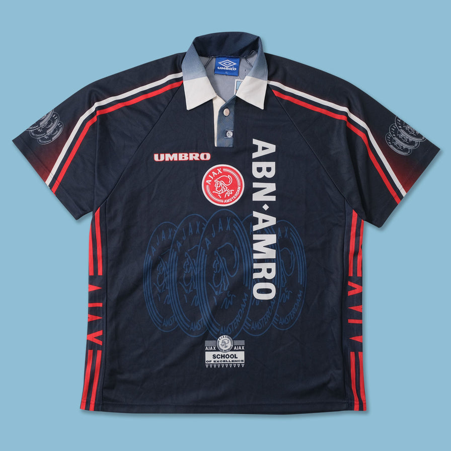 Vintage Umbro Ajax Amsterdam Roki Jersey XLarge 