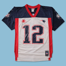 Vintage New England Patriots Brady Jersey Large 
