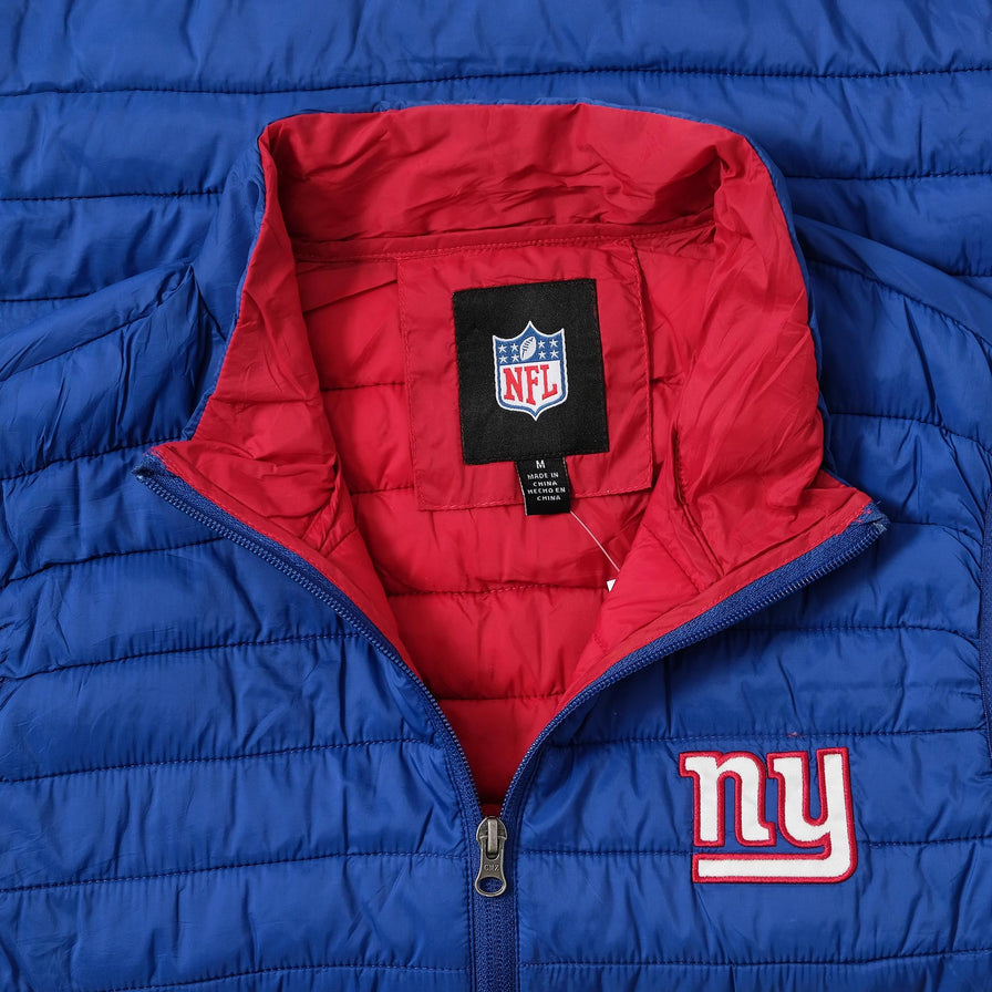 Vintage New York Giants Padded Vest Medium 