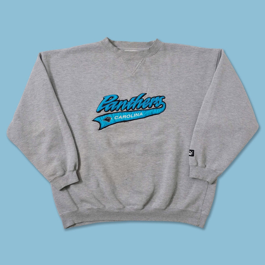 Vintage Puma Carolina Panthers Sweater XLarge 