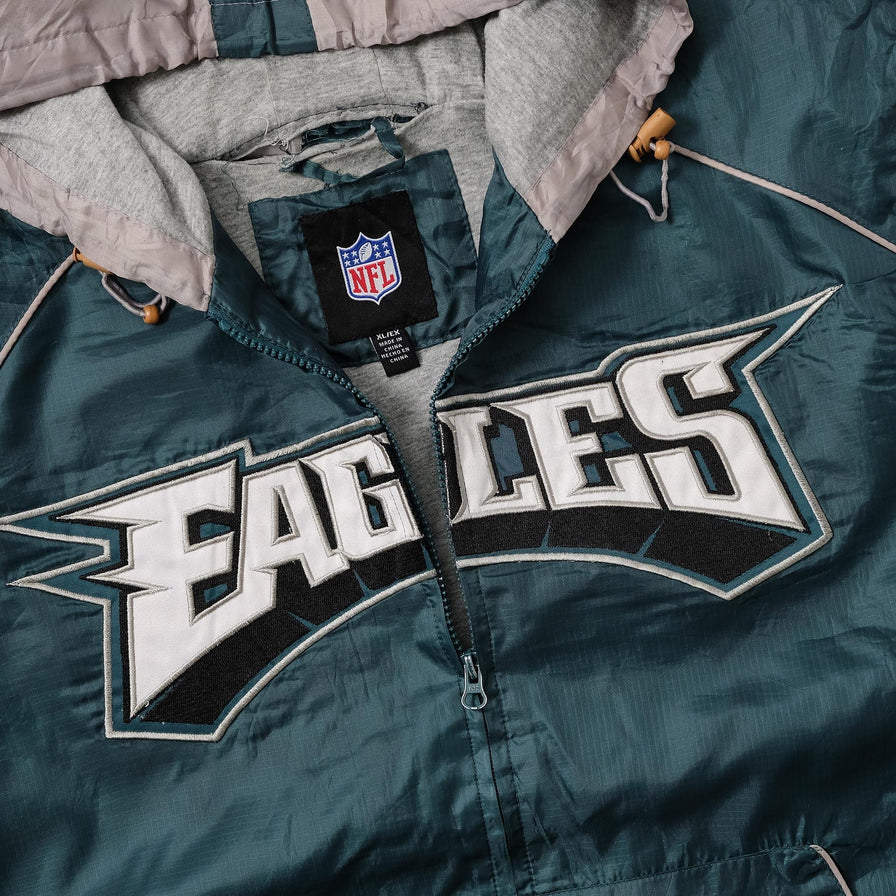 Vintage Philadelphia Eagles Light Jacket XLarge 