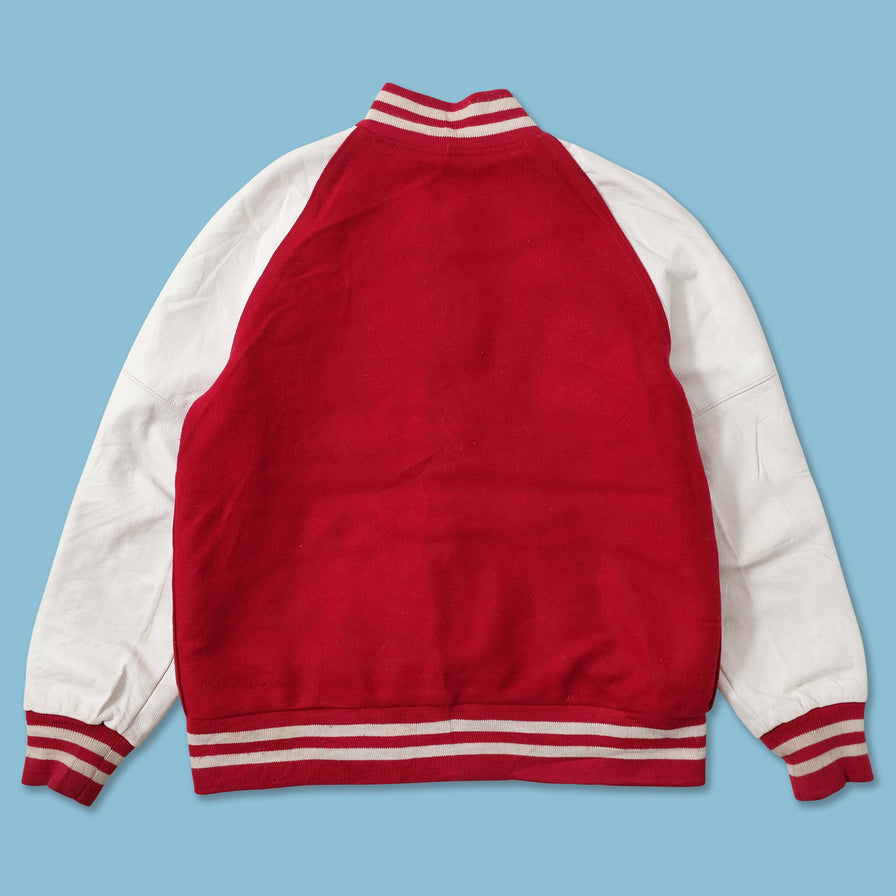 Vintage Wool Leather Varsity Jacket Small 