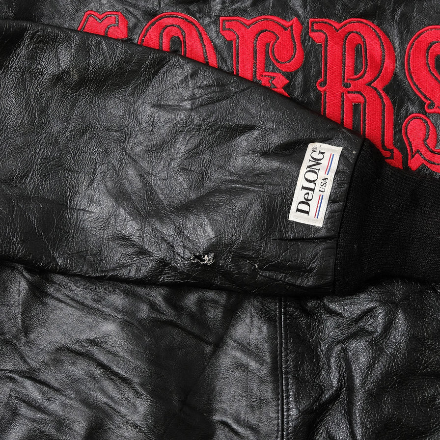 Vintage San Francisco 49ers Leather Jacket Small 