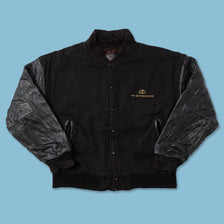 Vintage Wool Leather Varsity Jacket Small 