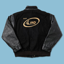 Vintage Wool Leather Varsity Jacket Large 